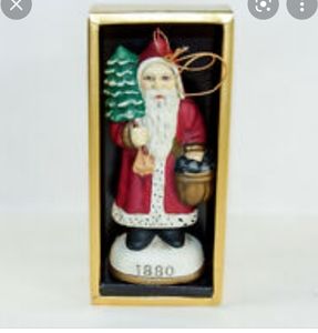 1880 Santa Claus 5" Ornament 1984 Christmas Eve Inc.